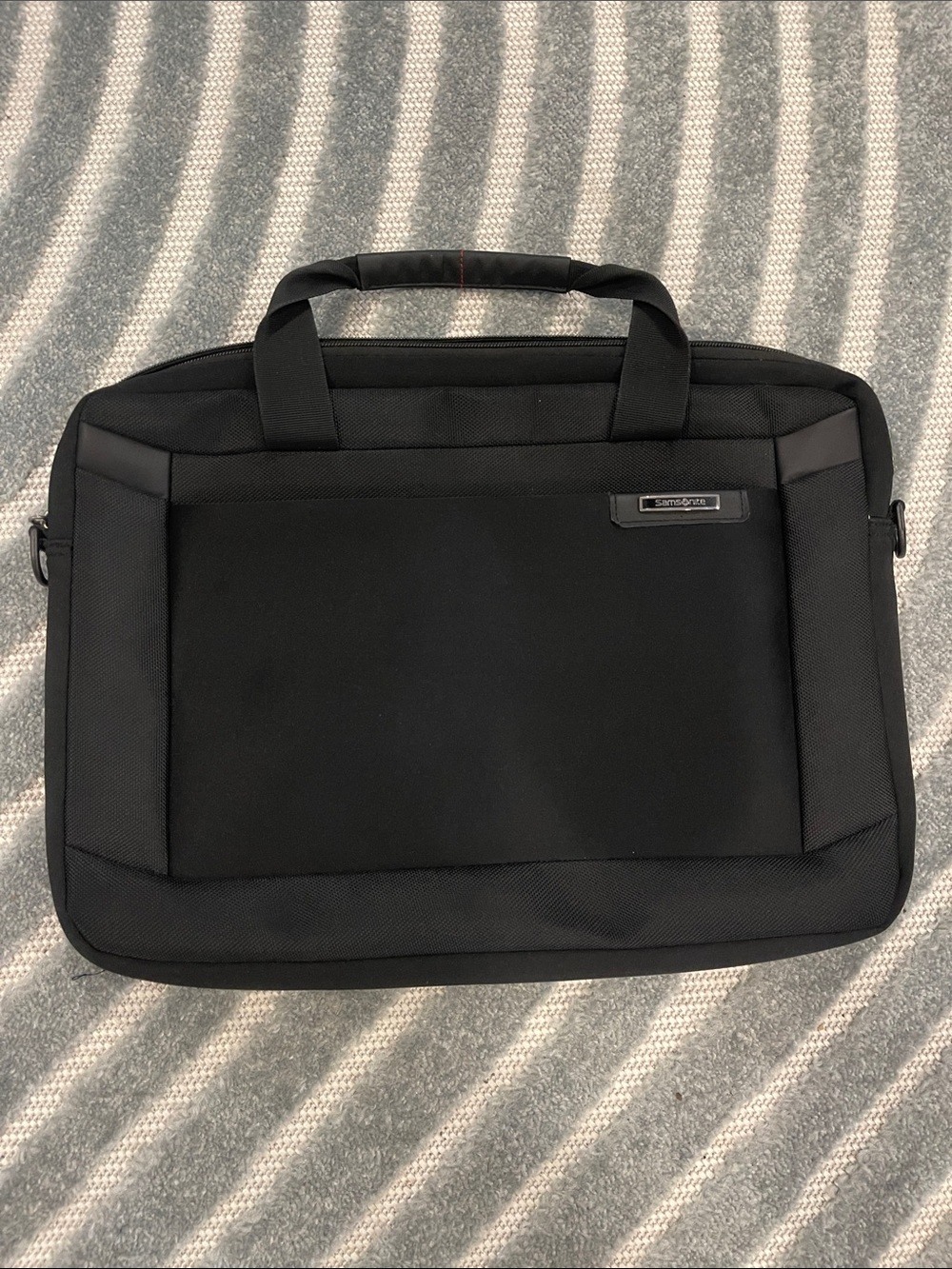 Samsonite Black Laptop Briefcase with Front Pocket  bag BRAND NEW
